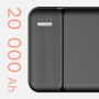 Powerbanka KRUGER & MATZ KM0906.1 20000 mAh Li-pol 20W QC, PD