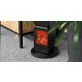 Teplovzdušný ventilátor TEESA TSA8062 s imitací krbu (800/2000W)