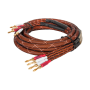 Kabel reproduktorový KRUGER & MATZ KM0335-5M 5m konektory typu banánek