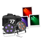 Monacor FLATPAR5X5W4IN1SE