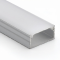 Solight hliníková lištal pre LED pásky 2, 18x9mm, mliečny difúzor, 1m