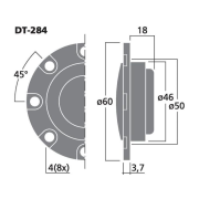 Monacor DT-284