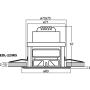 Monacor EDL-22/WS