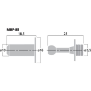 Monacor MBF-85