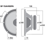 Monacor SP-15A/402PA