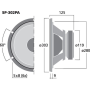 Monacor SP-302PA
