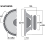 Monacor SP-8/150PRO