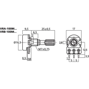 Monacor VRA-100M50