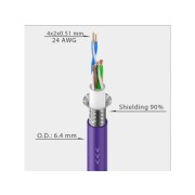 Monacor SM-SCB-CAT5-50