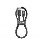 Kábel Pioneer USB-A – USB-C, silikónový, 1 m.