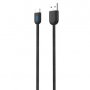 Kábel Pioneer USB-A – USB-C, z pružnej tkaniny, 1 m.