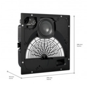 BOSE EdgeMax EM180-LP stropný inštalačný reproduktor, biely