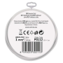 Prodlužovací kabel EMOS P0112 spojka 2m, bílý / PVC / 1,5 mm2