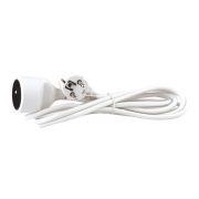 Prodlužovací kabel EMOS P0113 spojka 3m, bílý / PVC / 1 mm2