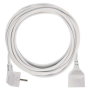 Prodlužovací kabel EMOS P0115 spojka 5m, bílý / PVC / 1 mm2