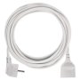 Prodlužovací kabel EMOS P0117 spojka 7m, bílý / 1 mm2