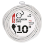 Prodlužovací kabel EMOS P0110 spojka 10m, bílý / PVC / 1 mm2