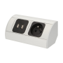 ORNO OR-AE-1310  Zásuvka rohová s USB