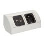 ORNO OR-AE-1310  Zásuvka rohová s USB