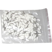 Dutinka pro kabel 0,5mm2 bílá (E0508), balení 100ks