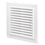 VENTS MV 150x150s - 150x150mm, bílá, plastová, síťka proti hmyzu