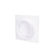 Spojka vnitřní s rámečkem a klapkou VENTS 1511 - 100mm PVC