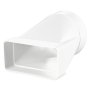 Redukce na potrubí VENTS 812 - prům. 125mm/60x204mm PVC
