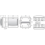Rozvaděč SolarBOX FAMATEL fr003 T1+T2 (1000V DC) pro 1 string IP65 certifikovaný