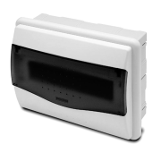 Rozvaděč NUOVA 3508 IP40, 8mod., pod omítku, průhl. dveře, 215x260x100mm