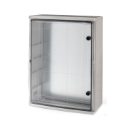 Skříň 39157-T MAGNA IP65, 700x500x245mm, průhledné dveře, součást: montážní deska