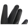 Rukavice pracovní z polyesteru polomáčené v polyuretanu GLOVE PE-PU 9, černé, velikost 9 SIXTOL