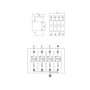 Přepěťová ochrana VCX L1-4-B+C AC třída T1T2 (B+C) 4P 6kA Professional