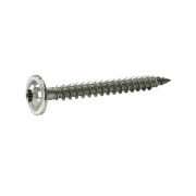 Vrut M8x60 do dřevostaveb talířová hlava, Torx 40, nerez A2