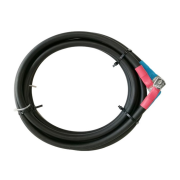 Propojovací kabely baterie a měniče napětí d. 1,5m, 25mm2, 2x očko M8 - pár