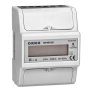 Elektroměr 1F na DIN lištu digitální ORNO OR-WE-522 80A 3 moduly