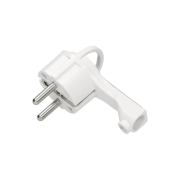 Vidlice ORNO OR-AE-1379/W úhlová pro prodlužovací kabel, bílá