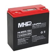 Baterie LiFePO4 12,8V 20Ah MHPower MS20-12(L) LC1-M5