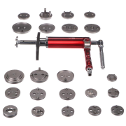 Pneumatický stlačovák brzdových pístů MECHANIC BRAKE SET PNEU 23, sada 23ks SIXTOL