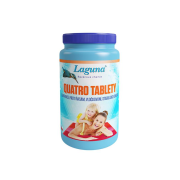 Multifunkční tablety pro chlorovou dezinfekci bazénové vody LAGUNA 4v1 Quatro 10kg