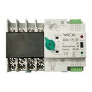 Automatický přepínač sítí - napájení VCX 4P 400V 125A - NLQ4-125/4P pro FVE