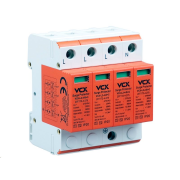 Přepěťová ochrana VCX L2-4-B+C AC třída T1T2 (B+C) 4P 12.5kA