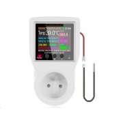 Termostat EUROKOMP E6258 WiFi Tuya zásuvkový s čidlem