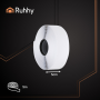 Suchý zip samolepící Ruhhy 25807 5m x 5cm bílý