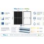 Solární panel Trina TSM-NEG9R.28 Vertex S+ 455WP BF - černý rám 1762 × 1134 × 30 mm