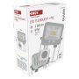 LED reflektor GLARO EMOS ZS2314W s pohybovým čidlem, 10 W, bílý, IP54, 1000 lm, neutrální bílá