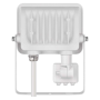 LED reflektor GLARO EMOS ZS2324W s pohybovým čidlem, 20 W, bílý, IP54, 2000 lm, neutrální bílá