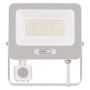 LED reflektor GLARO EMOS ZS2344W s pohybovým čidlem, 50 W, bílý, IP54, 5000 lm, neutrální bílá