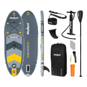 Paddleboard SUP REBEL ACTIVE RBA-4511 244x76x10, šedý