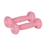Činky REBEL ACTIVE RBA-2330-0.5 litinové neoprenové  HEX 2x0.5kg