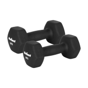 Činky REBEL ACTIVE RBA-2330-6 litinové neoprenové HEX 2x6kg